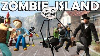 The Mystery Of ZOMBIE ISLAND! (Garry's Mod)