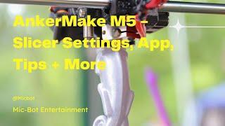 Mic-Bot Product Review: AnkerMake M5 Slicer/App Walk through, TPU Settings, z offset Settings + more