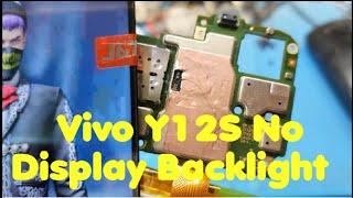 Vivo Y12S No Display Backlight Solution by Khmer Gsm Phone repair