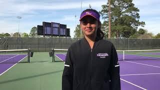 Rhea Verma talks clinching point vs. Lamar