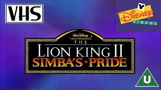 Opening to The Lion King II: Simba's Pride UK VHS (1999)