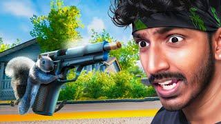 I BECAME A அணில் ️ |  Squirrel with a Gun GamePlay 