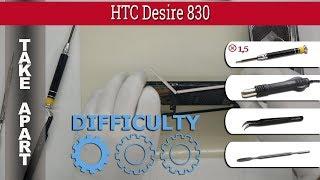 How to disassemble  HTC Desire 830 (2PVD100) Take apart Tutorial