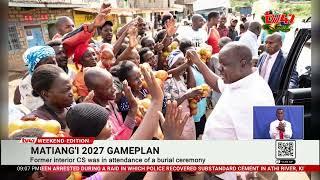 Matiang’i Makes Public Appearance Since 2022 In Kitui With Rumors Of His Presidential Bid Growing