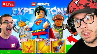LIVE! - Playing FORTNITE with NICK EH 30 and COURAGE!