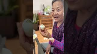 #愿天下父母健康长寿 #关爱老人 早餐，不认识吃的鸡蛋