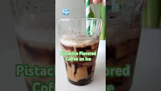 Nespresso Pistachio Vanilla (Recipe) #icedcoffee #icedlatte