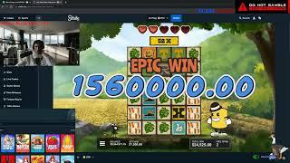 TRAINWRECKSTV BIG WIN STACK'EM 1000X