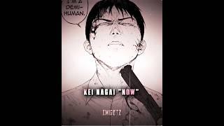 Kei Nagai Then Vs Now  | Ajin Manga Edit | Song - Com Medo Super Slowed #ajinmanga #mangaedit