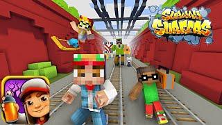 SUBWAY SURFERS MINECRAFT GAMEPLAY ANIMATION