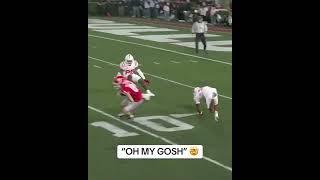 Never forget this crisp Ladd McConkey route 