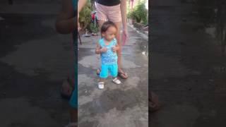 Walking Zia @11 months
