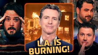 IN THE HOT SEAT! Governor Newsom Blasted by Trump over Fire Response! | Ep 207