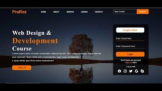 How To Create A Website using HTML & CSS | Step-by-Step Tutorial 2025 For Beginners