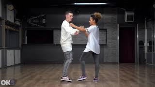 Kizomba UrbanKiz TRICKS Tutorial - St'Éffy & Val'R - Intermediate level 