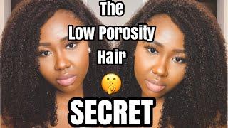 How To Manage Low Porosity Hair | Secret to Low Porosity Hair Revealed