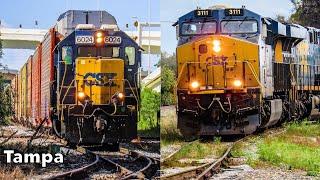 CSX Tampa Yeoman Yard Local Trains!