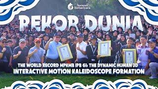 THE WORLD RECORD MPKMB IPB 61: THE DYNAMIC HUMAN 3D INTERACTIVE MOTION KALEIDOSCOPE FORMATION