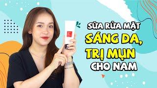 Top 4 Sữa Rửa Mặt Làm Trắng Da Sạch Mụn Hiệu Quả Cho Nam Giá Bình Dân