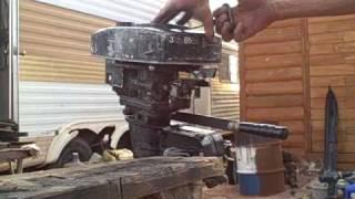 3 HP JC PENNY Boat motor ( Running )