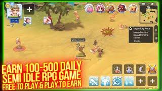 Kumita ng 100 - 500 Daily - Semi Idle RPG Game - FREE TO PLAY & PLAY TO EARN - Ragnarok