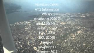 Hamilton Airport CYHM ATIS Whisky