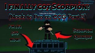 Noob to Pro as CCG in Ro-Ghoul (Roblox) | Part 3