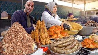 UNIQUE Street Food in Uzbekistan  EXTREME Food Market + LAMB Jacuzzi + TANDOORI Samsa