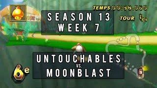 [MKW] Wiimmfi League - Division 2 Week 7 :: Untouchables vs. Moonblast