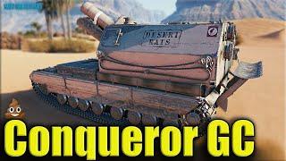 АРТА в ТОПе враги в ШОКЕ  World of Tanks САУ Conqueror GC