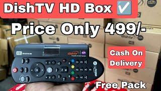 Dishtv D2H HD Box Latest Model | Unboxing and Free Offer 2024 | Price only 499/-