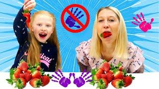 No hands vs One hand vs Two hands Challenge | Adriana and Markus Adventure
