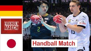 Germany vs japan Handball Friendly match 2024