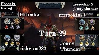 T29 - AoW3 2016 PBEM 2vs2 Tourney - Round 3: Phoenix Rising vs rrrrookie & jonny thunder (commented)