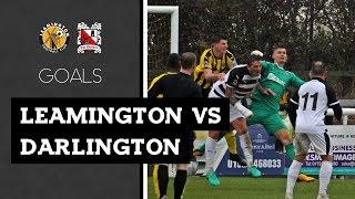 Goals: Leamington v Darlington
