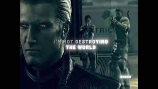 I´m not destroying the world, I´m saving it! - Albert Wesker EDIT - EMPATHY #albertwesker