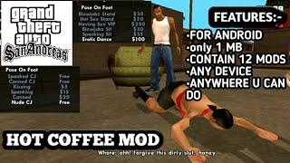 HOT COFFEE MOD FOR GTA SAN ANDREAS ANDROID |1MB|