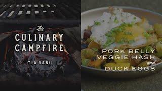 Explore Minnesota's Culinary Campfire: Chef Yia Vang's Smoked Pork Belly Hash