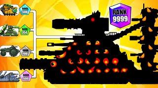 The World of KV54 ICE VS MEGA TANK - Cartoons about tank | Arena Tank Cartoon