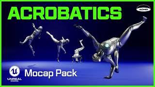 "Acrobatics” Unreal Engine 5 | Mocap Pack