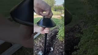 Installing Cap on Pathway Landscape Light for FX Luminaire ZDC Color Changing Lights