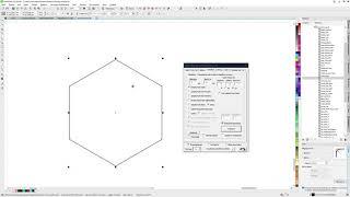 Шестигранная коробка по-быстрому. Corel Draw от Деревяшкина