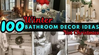  110+ Beautiful Winter Bathroom Decor Ideas 2025  Winter Room Decoration ideas