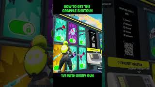 HOW TO UNLOCK THE GRAPPLE GUN IN 1V1 WITH EVERY GUN!!!