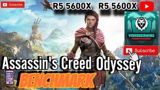 Assassin's Creed Odyssey PC GAMING BENCHMARK TEST R5 5600X + RTX 3060 (HIGH/VERY HIGH/ULTRA HIGH )