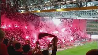 Choreo des 1.FC KAISERSLAUTERN gegen den HAMBURGER SV!  Endstand 2:2