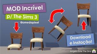 Como subir descer e inclinar objetos The Sims 3