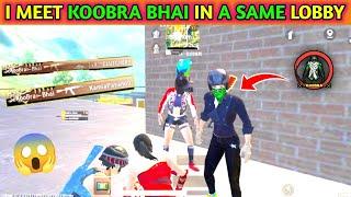  I MEET KOOBRA BHAI IN A SAME LOBBY || PUBG MOBILE LITE - RAVANXPRO