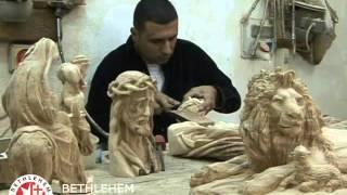 Christian Gift Statues, How Carvings are Made, Holy Land Olive Wood Shop in Bethlehem #holylandart