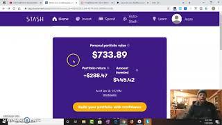 $733.89 Stash Invested $15 Cash Out Free Online Money Maker
